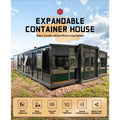Expandable Container House Container Homes for Sale 2 Bedroom Prefab House Portable Tiny House Foldable Office Container