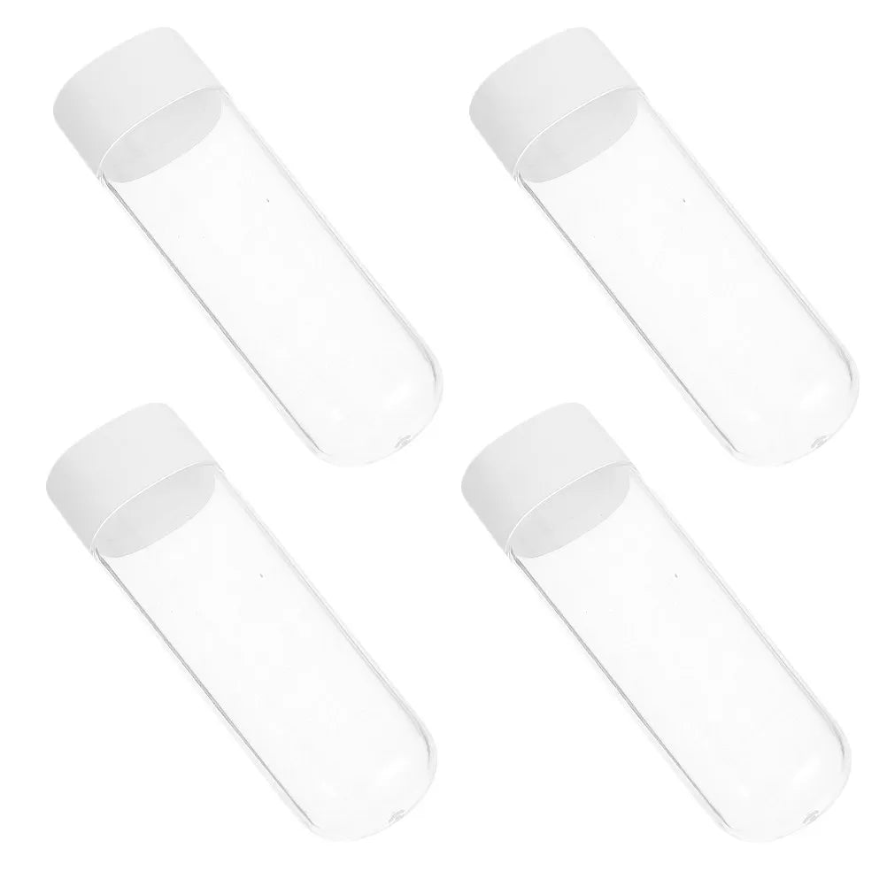 4Pcs Transparent Toothbrush Head Storage Case Portable Toothbrush Protector Travel Cover Electric Brush Head Holder