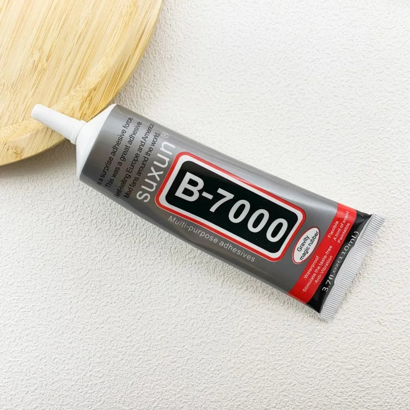 2Pcs E6000 Glue DIY Crystal Rhinestones Craft Tool Needles Epoxy Adhesive Strong Hotfix for Jewelry Clothes Fabric Plastic
