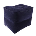 PVC Kids Flight Sleeping Footrest Pillow Resting Pillow On Airplane Cat Bus Pillow Inflatable Travel Foot Rest Pillow Foot Pad