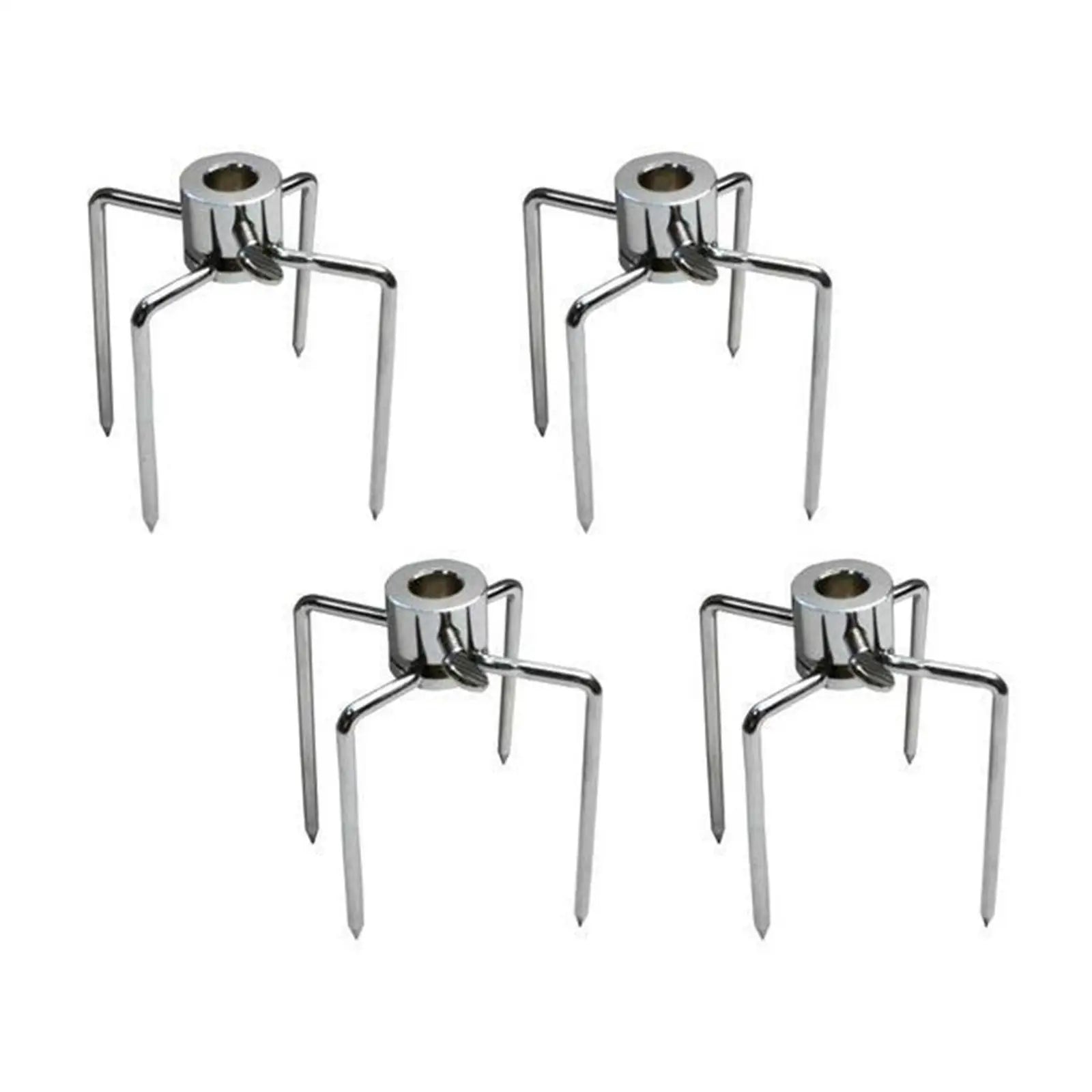 Heavy Duty Barbecue Utensils Set Stainless Steel Rotisserie Forks for Grilling Steak Beef Chicken on Charcoal Grill