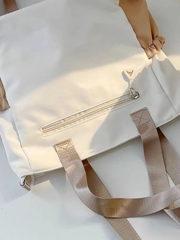 Bag Female College Student Carrying Bag Girl Large Capacity One Shoulder Versatile Crossbody Bag