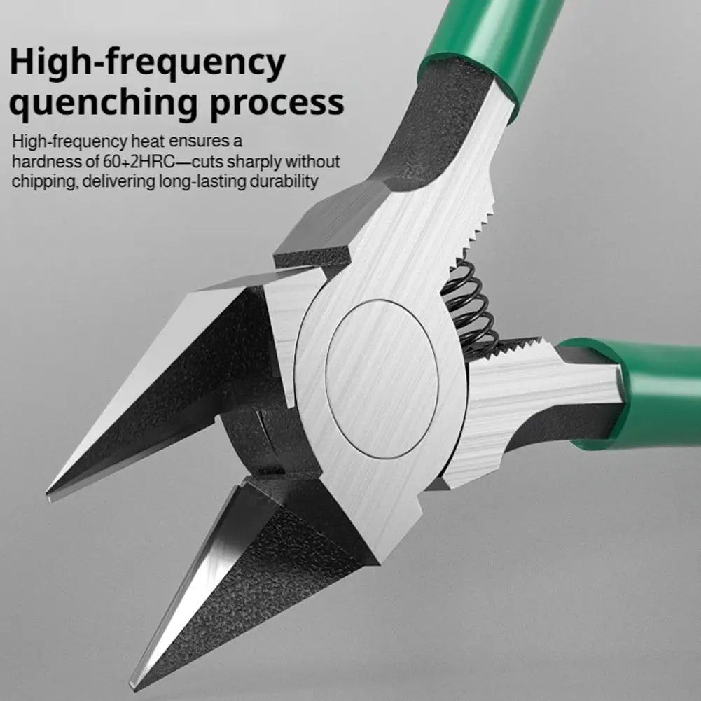 Industrial Grade Special Sharp Side Mouth Pliers,High Hardness Electrician Small Diagonal Pliers,Electrician Manual Tool ﻿