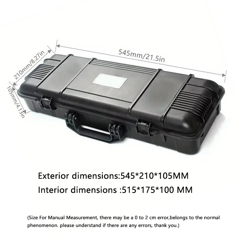 Case Bag Organizer Storage Box Camera Photography Sights Sealed Shockproof Safety Protector Instrument Tool Box with Sponge