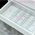 4/7pcs Drawer Compartment Storage Boxes Desk Cabinet Built-in Rectangular Box Stationery Pen Cosmetics Sundries Organizing Boxes