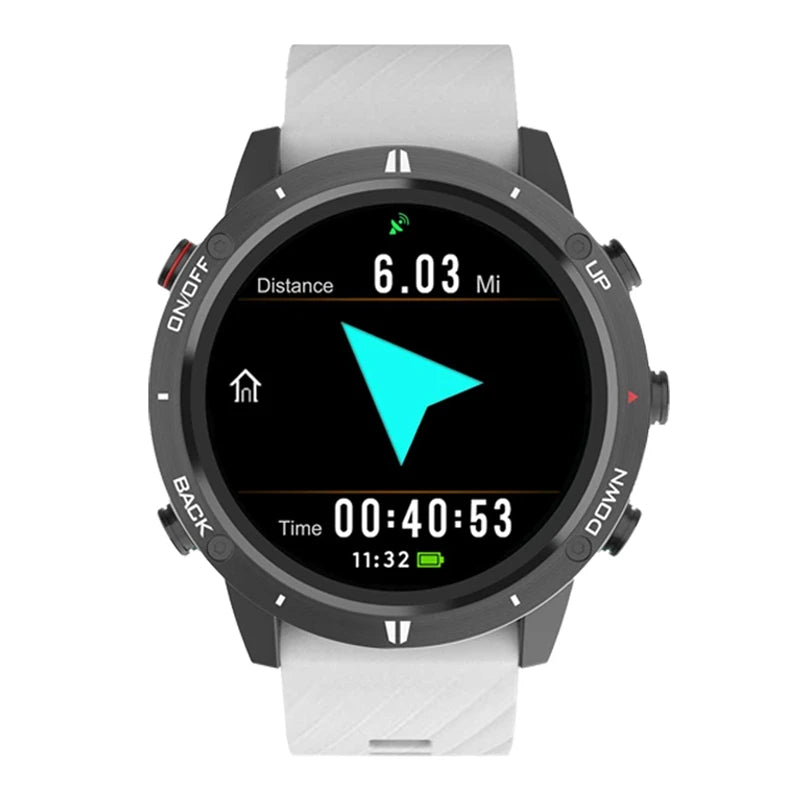 GPS Sport Watches Tracker Touch Screen Bluetooth Outdoor Running Cycling Diving Fishing Triathlon Heart Rate Waterproof Compass