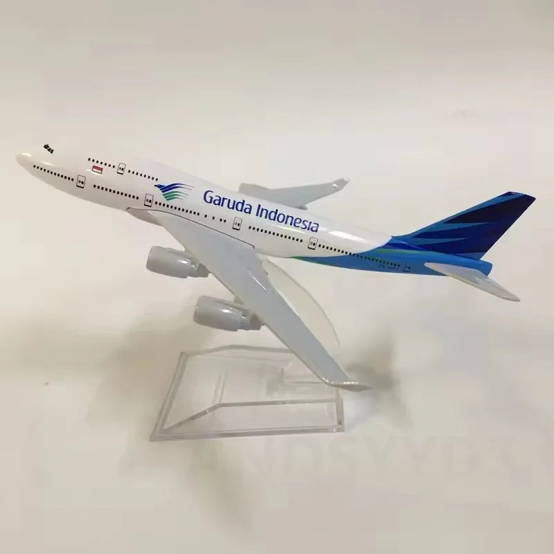 16CM 747 boeing model Series Plane Model Toy Alloy Metal Toys and Hobbies Diecast Airplanes Building Kit with Wheels Planes