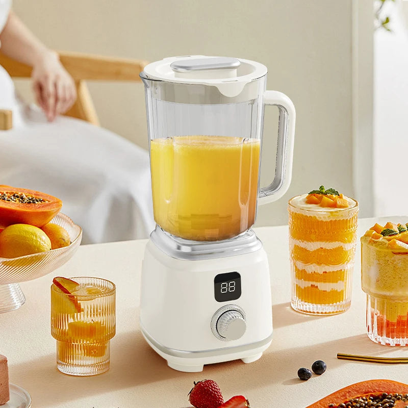 Electric Portable Wireless Blender 10 Blades 3000mAh Fruit Juicer Machine Home Use Ice Crushing Auxiliary Food Mixer for Orange