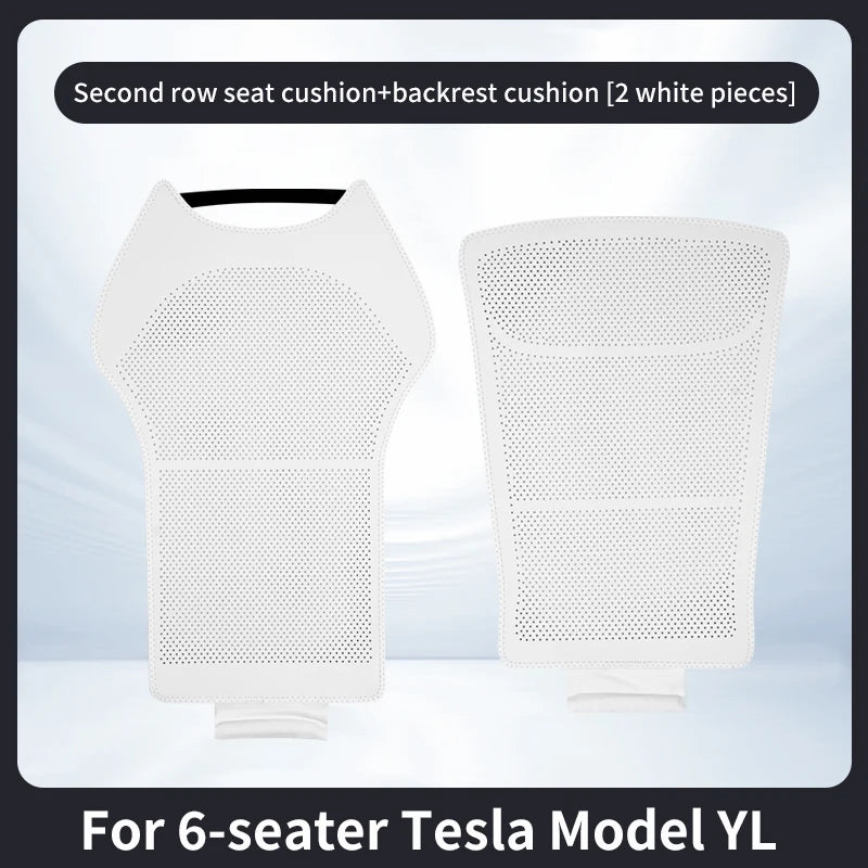 For 6-seater Tesla Model YL car seat cushion, Model Y L front and rear seat cushion, seat back cushion, seat protection cushion