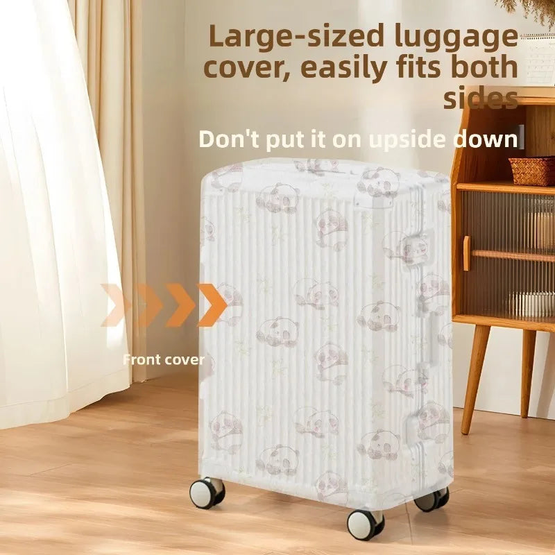 Luggage Dust Cover, Universal Disposable Non-woven Fabric Travel Box Storage Protective Cover, Rain Cover Traveling Accessories