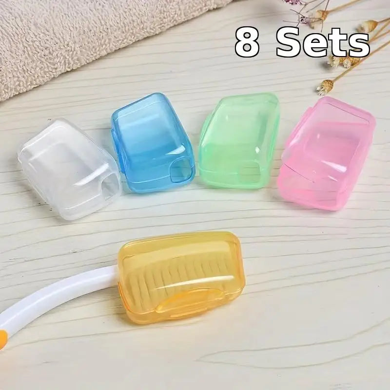 5 Packs Toothbrush Head Covers, Portable Hygienic Protective Caps for All Toothbrushes