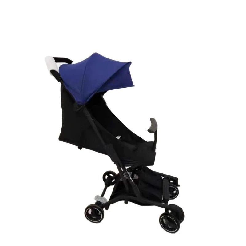 2025 New Simple Boarding Baby Stroller Four-wheel Shock Absorption Lightweight Ultra-small Foldable Baby Stroller