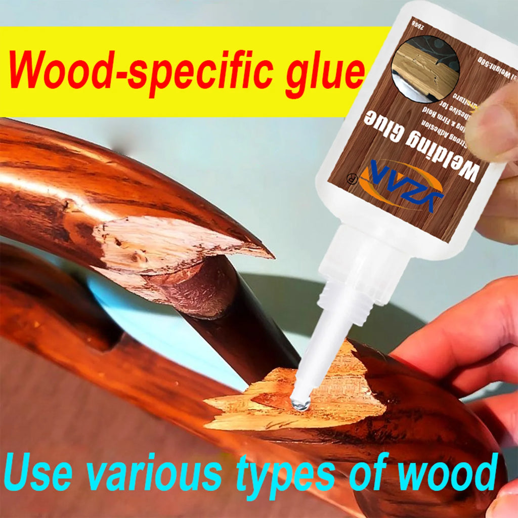 Universal Wood Adhesive Strong Bond Quick Dry Waterproof Invisible Repair for Wood Furniture Repair Woodworking DIY Projects