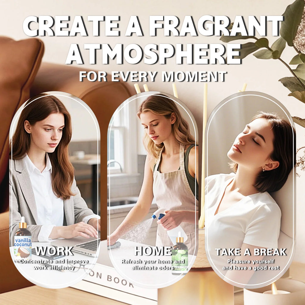 100ml Essential Oil Baby Powder Fragrance Aromatherapy Oil  Funny Gift For Women Alcohol-Free