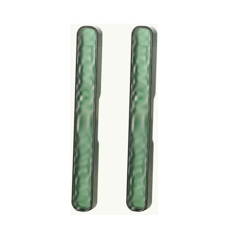 2pcs Portable Toothbrush Box ABS Dust-proof Travel Tooth Storage Case Camping Bathroom Storage Accessories Travel Organizer