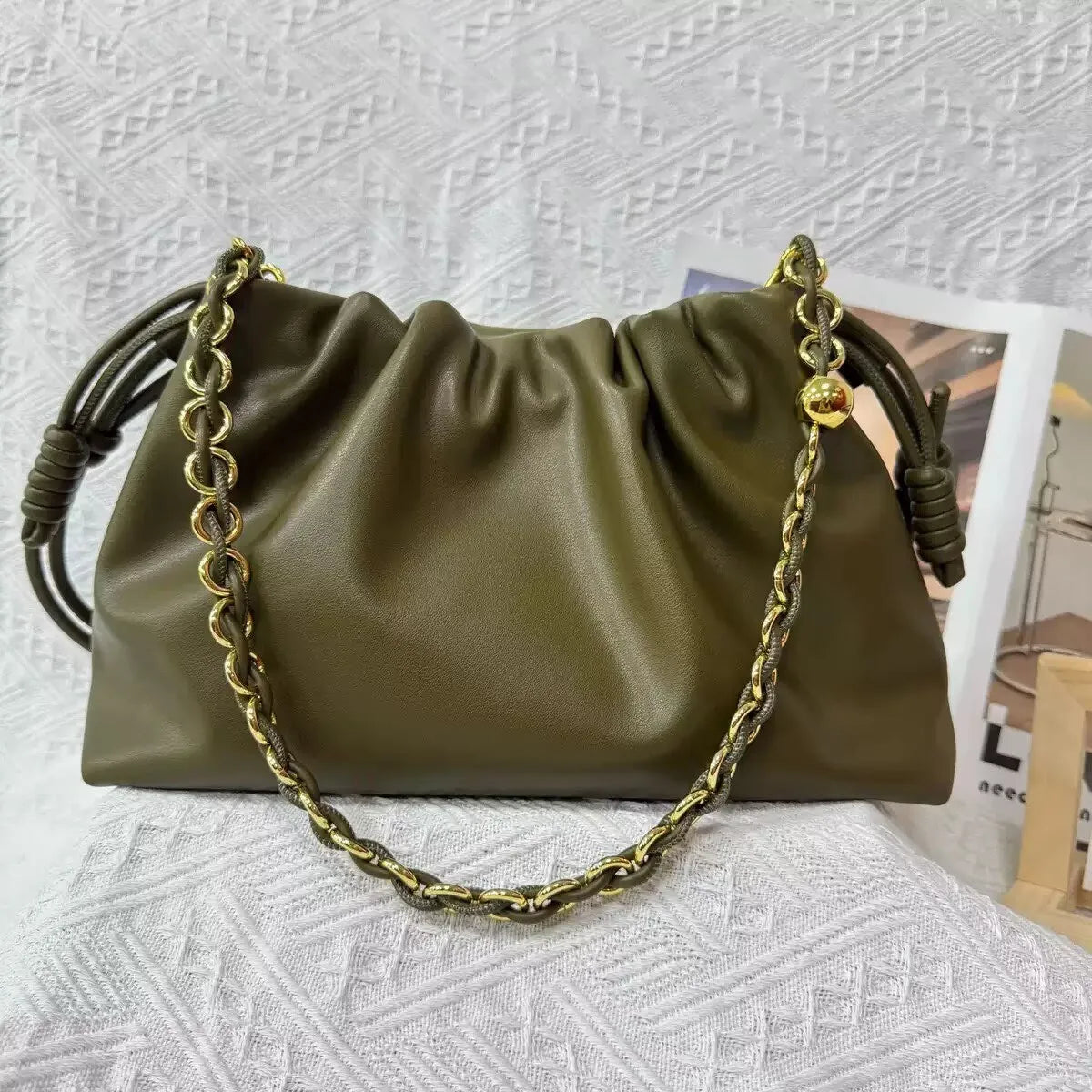 Luxury Handbag For Women Famous Brands Handbag New Cloud Double Shoulder Straps Classic Fashion Exquisite Trend Shoulder Bags