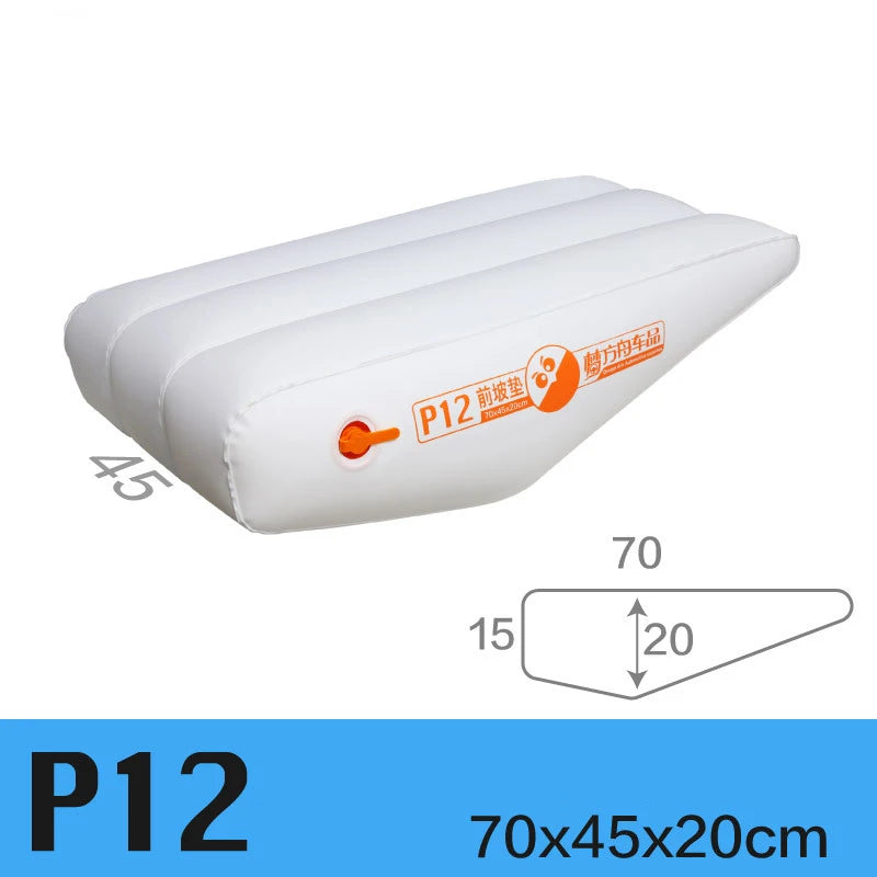 Car Sleeping Bed Portable Inflatable Mattresses Inflatable Stool Mattress For Filling Rear Seat Space Car Gadgets Gap Pad New