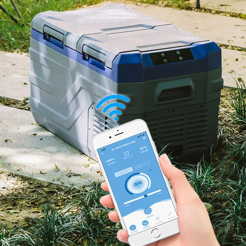 Cooler Box Compressor Car Fridge Freezer for Outdoor Portable Camping Refrigerator Freezers Cooler Box