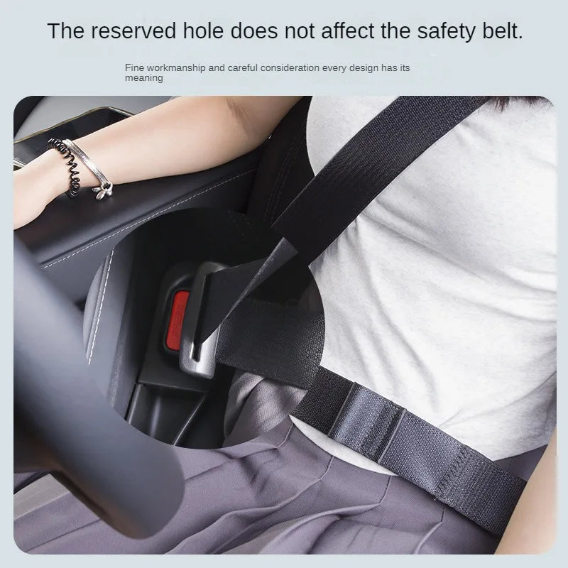 2PCS Seat Gap Storage Box for Tesla Model 3 Y Strip Crevice Organizer Filler Pocket Multifunction Wallet Keys Card Phone Holder