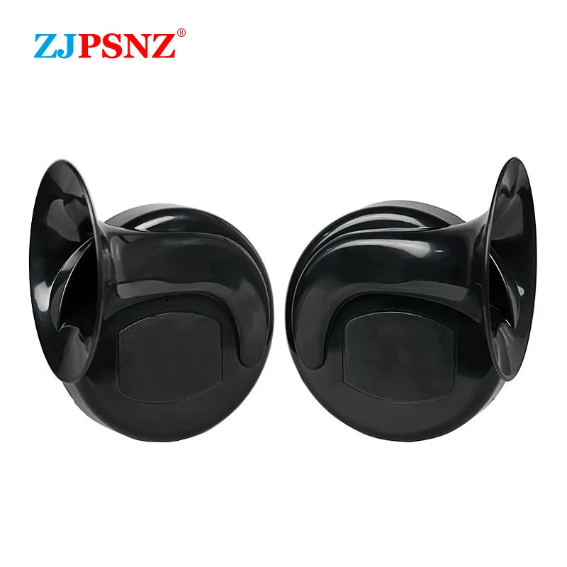 Car Motorcycle Snail Horn 12V 48V 60V 72V 510Hz Electric Air Horn Scooter Truck E-Bike Auto Waterproof Snail Horn Super Sound