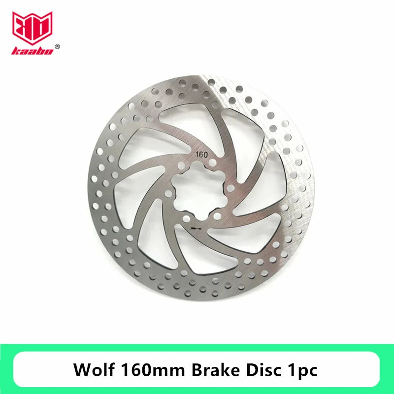 Original 145mm 160mm Brake Disc for Kaabo Wolf Warrior Wolf X/11 Wolf King GT Pro Smart Electric Scooter  145mm/160mm Disc Brake