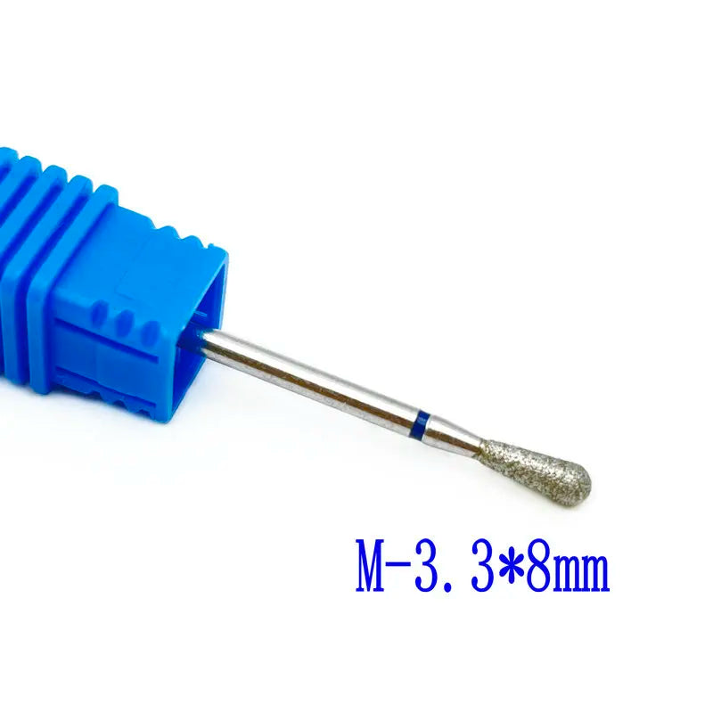 1 Pcs Diamond Nail Drill Bit for Manicure Nail Drill Manicure Machine Bit Accessories Cuticle Clean Mill Cutters Removing Gel