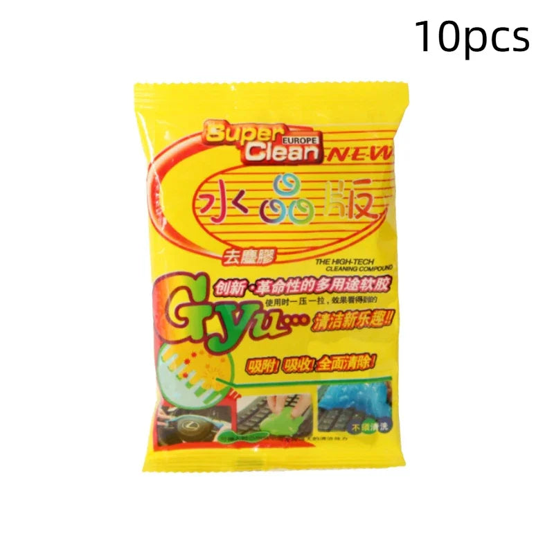 5/10Pcs 2026 New Clean Gel Highly Sticky Stretch Freely Reusable Cleaning Mud Car Detail Dust Removal Keyboard Cleaning Tool