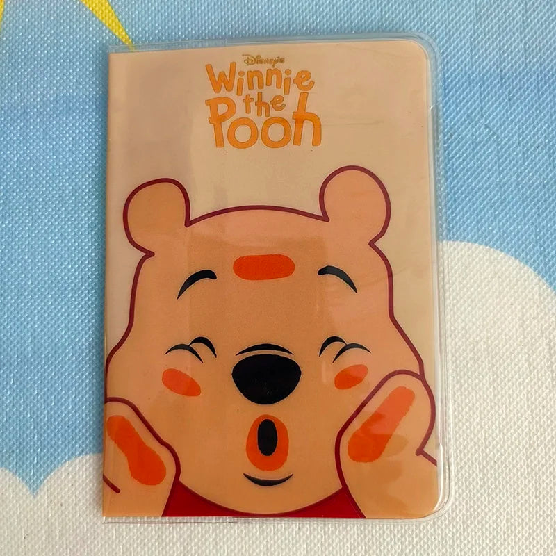 6 Colors Disney Mikey Mouse Passport Holder PVC Leather Travel Passport Cover Case Card ID Holders 14cm*9.6cm