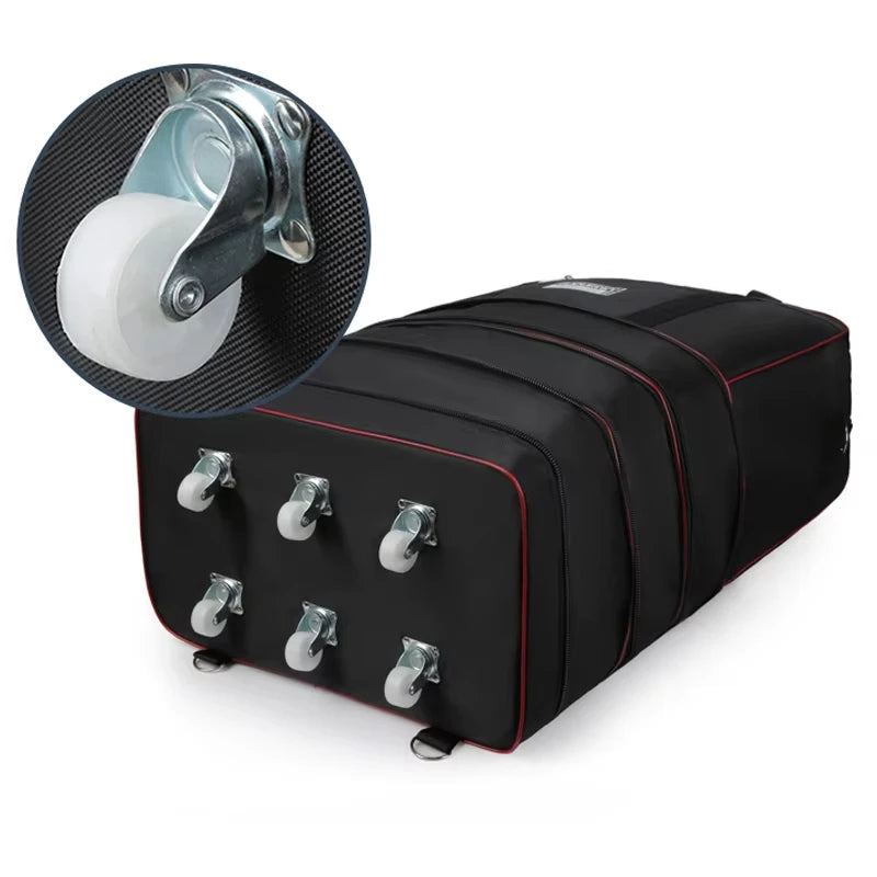 Foldable Unisex Universal Wheeled Travel Bag Expandable Large Capacity Luggage Bags with Wheels Carry On Trolley Carrier