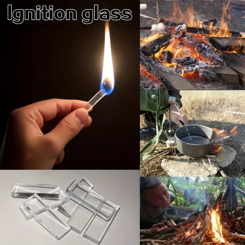100pcs Ultimate Windproof Fuel for Adventurers! Tasteless Smokeless Combustion - Harsh Condition Rescue,