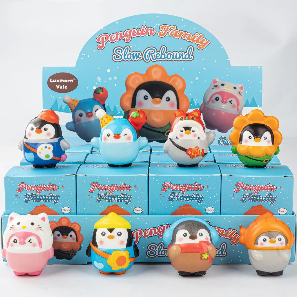 Soft Squishy Slow Rising Food Toy Blind Box Collectible Figures for Kids Stress Relief Gift