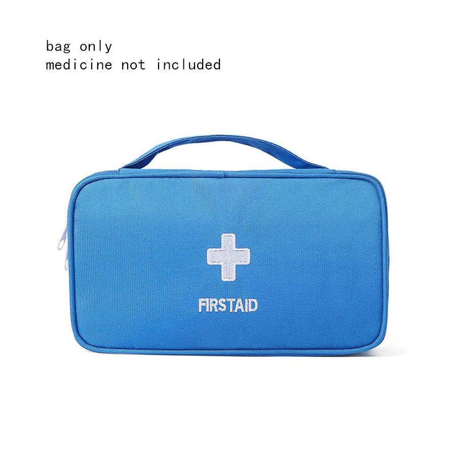 First Aid Kit Emergency Survival Bag Handbag Durable Trauma Bag Compact Rescue Tote Bag Portable Medicine Storage Bag