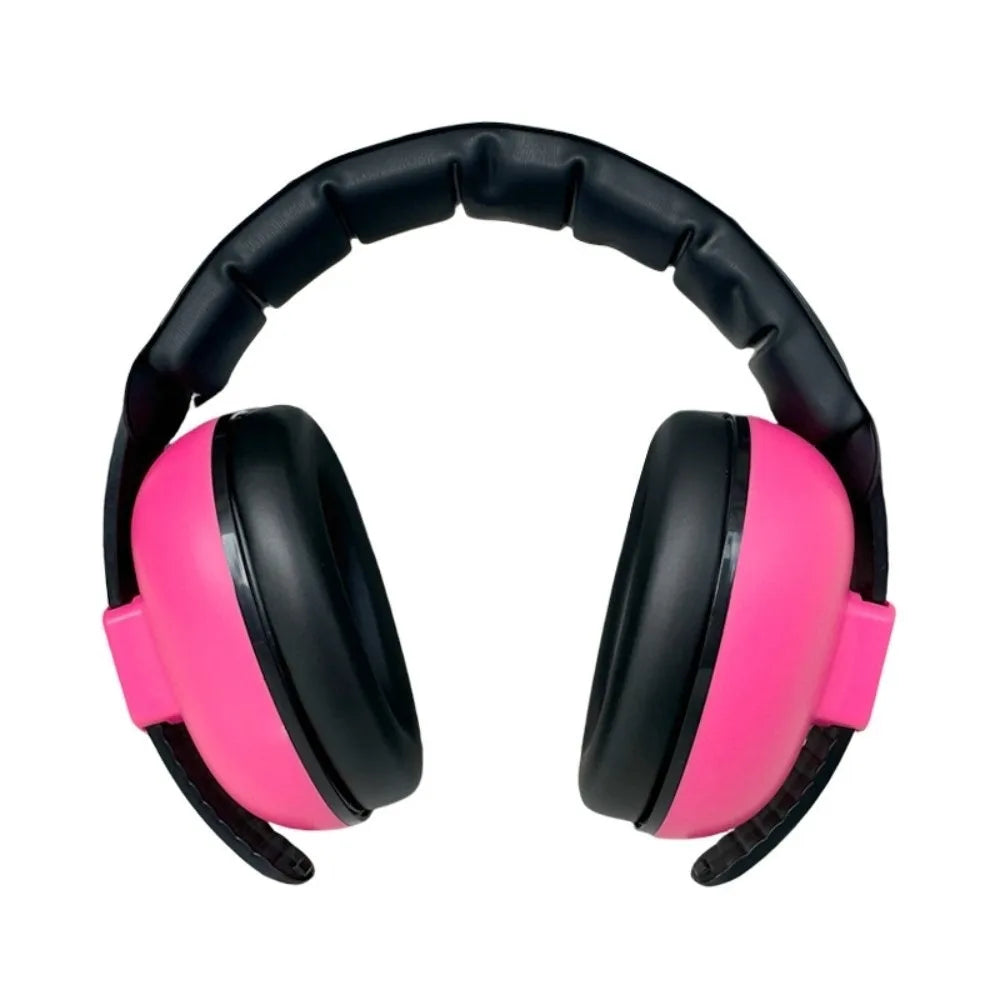 Adjustable Baby Earmuffs Lightweight Design Comfortable Fit Soundproof Earmuffs Soft Padding Safety