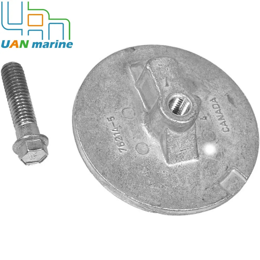 76214Q5 Aluminum Anode Plate for Mercury Force for MerCruiser Bravo Alpha One Gen 2 Anti-Ventilation Plate 97-76214A5 97-76214T5