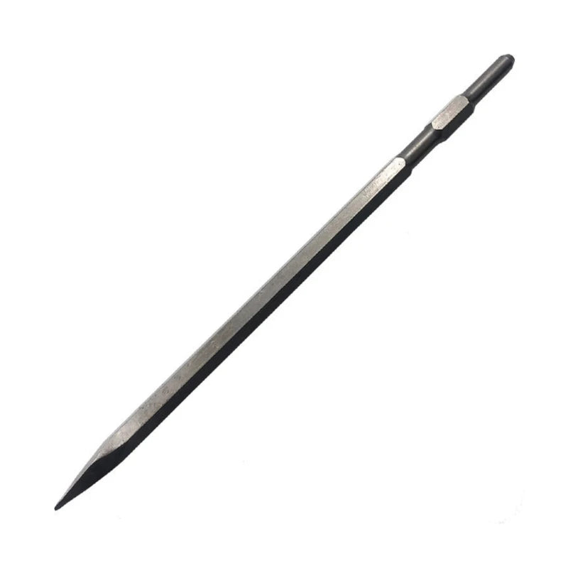 600mm Electric Hammer Drill Bit Point Grooved Flat Hand Tool A6HD