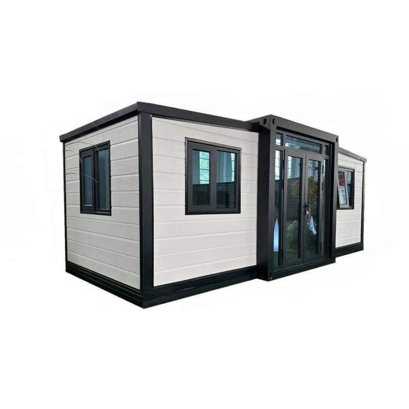 Customized Container House Luxury 20/40ft Folding Modular Homes Tiny House with 3 Bedroom Expandable Refabricated House