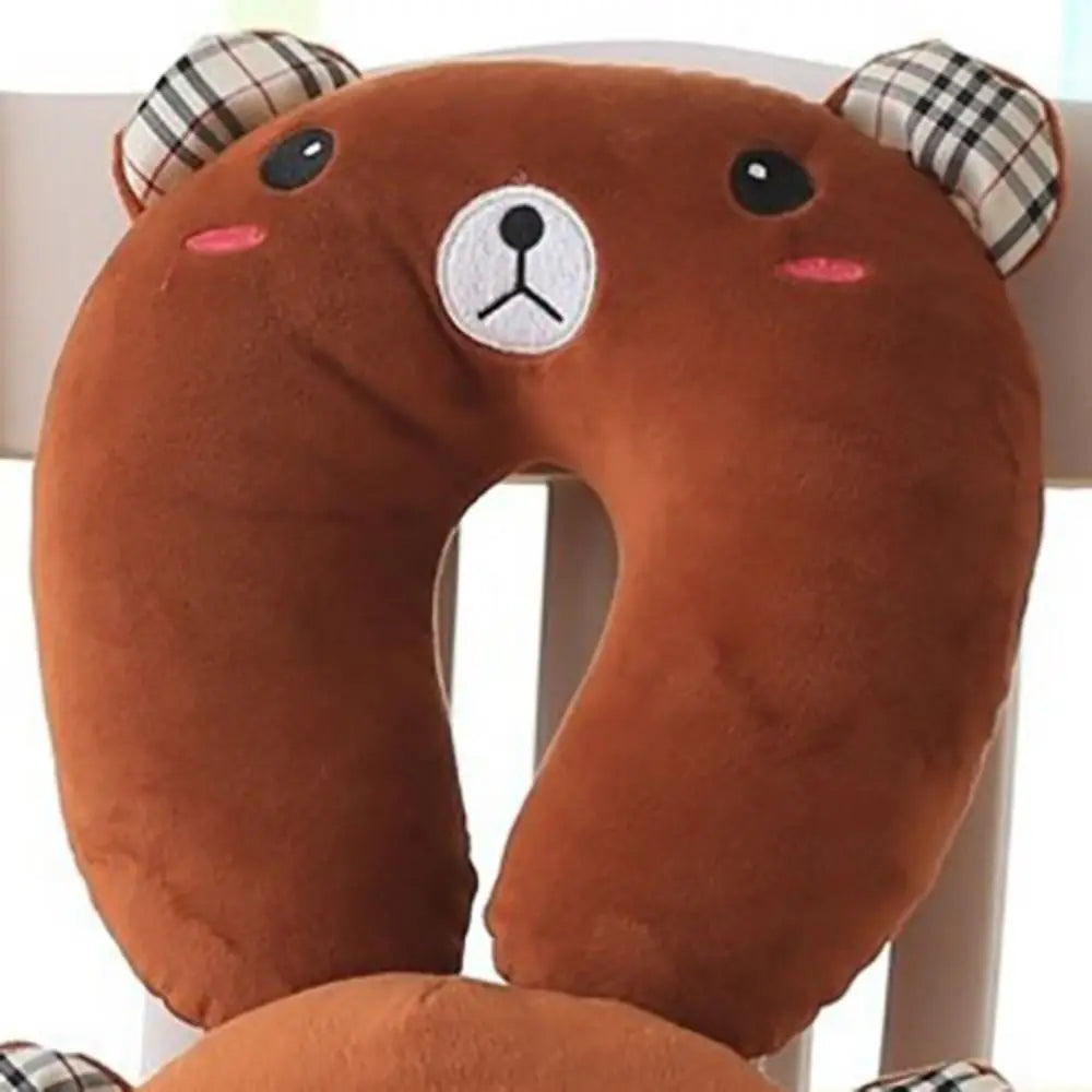 Soft Children 10 Colors Nursing Cushion Travel Pillows Flight Neck Pillow U-Shaped Pillow Neck Protection
