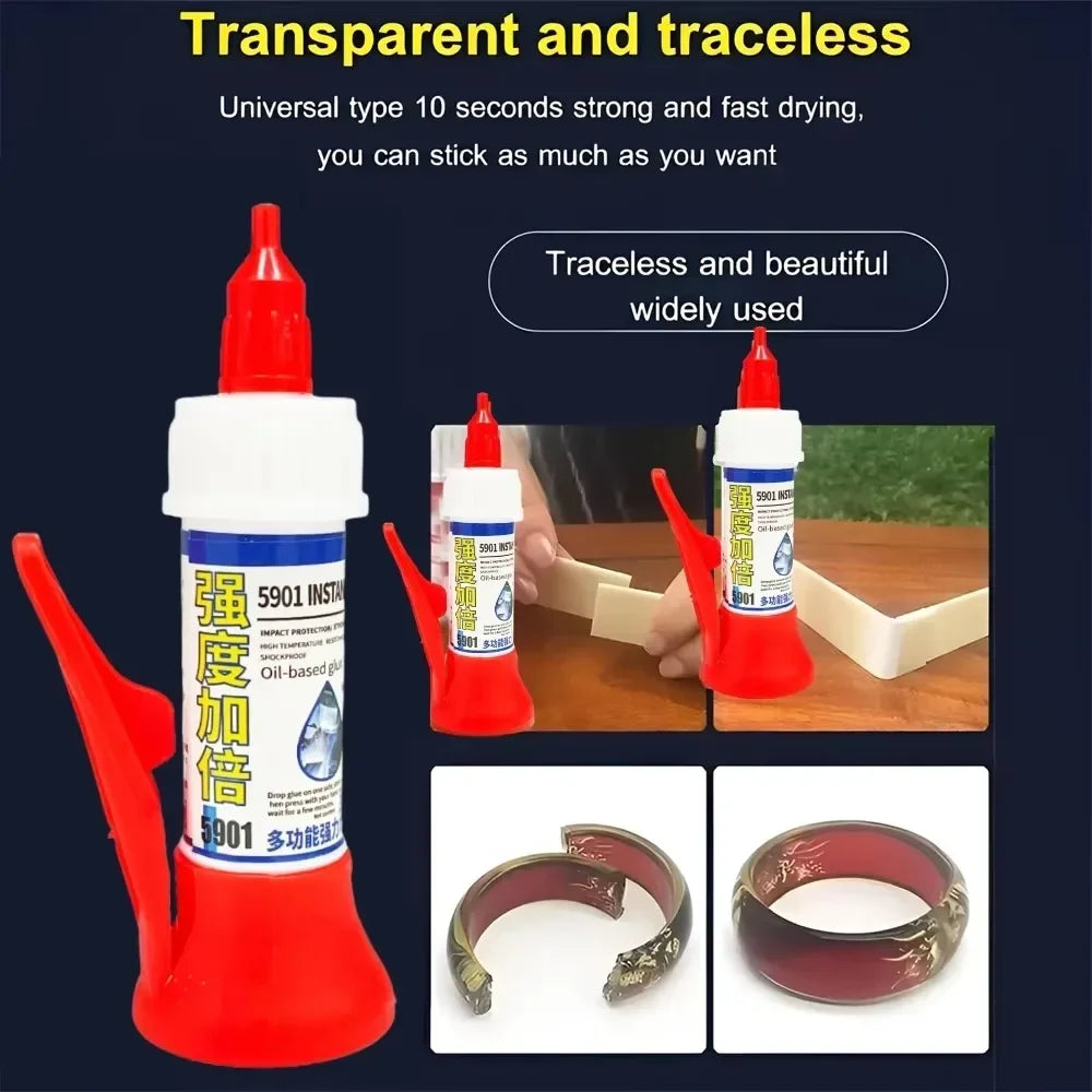 1/2/3/5/10pc Powerful Welding Glue Super Strong Adhesive Quick-drying Universal Glue for Sticky Metal Wood Plastic Ceramic Glass