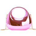 Luxury Designer Evening Clutch Clear Acrylic Women Handbags Fashion Shoulder Bag Half Moon Wedding Purses Party Tote Ladies 2025