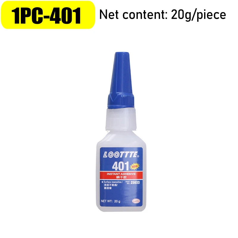 10/1pc 495/401/406 Strong Glue Quick Drying Instant Liquid Glue High Temperature Resistant Adhesive for Metal Plastic Wooden