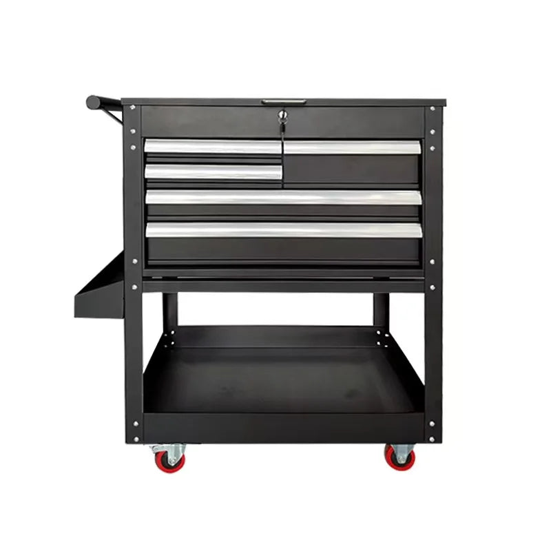 Quality Choice 5-Drawer Rolling Tool Cabinet Stainless Steel Mechanic Tool Box for Workshops Durable Metal Tool Trolley
