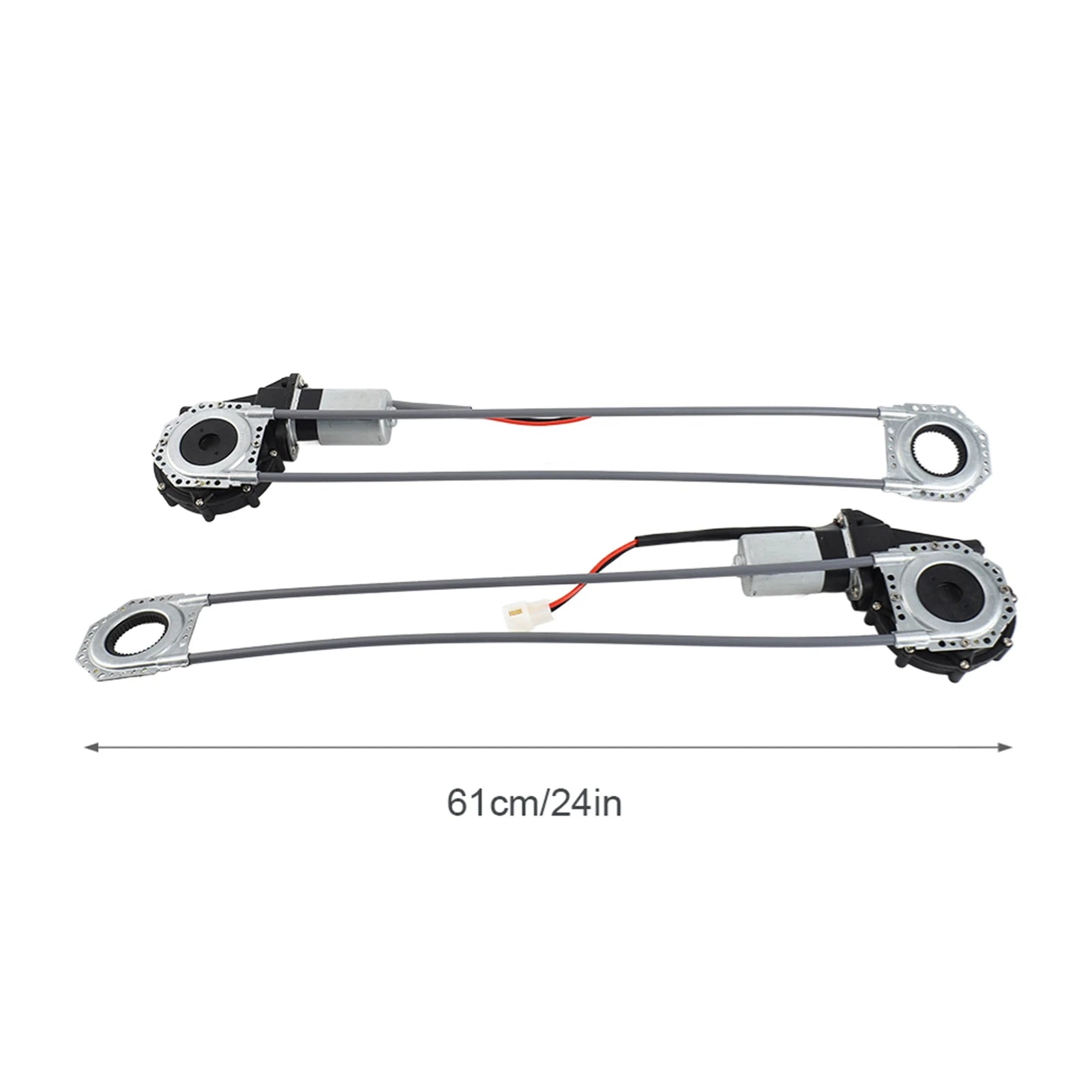 12V Universal Electric Power Window Lift Regulator Conversion Kit for 2 Door Pickup SUV Truck Van Car