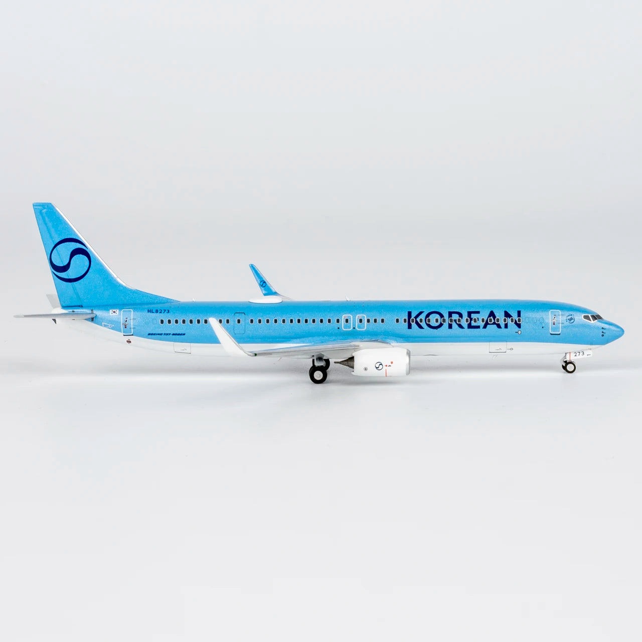 79027 Alloy Collectible Plane Gift NG Models 1:400 Korean Air "SkyTeam" Boeing B737-900ER Diecast Aircraft Jet Model HL8273