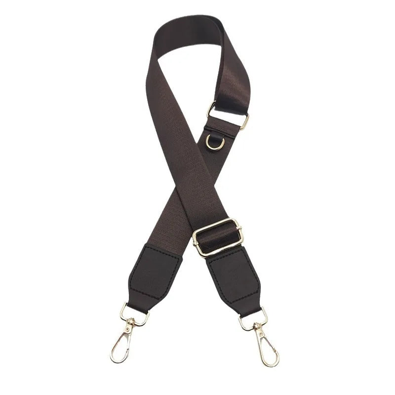 New Solid Color Nylon Bag Accessories D-type Buckle Hanging Small Bag Style Crossbody Strap Adjustable Backpack Shoulder Strap
