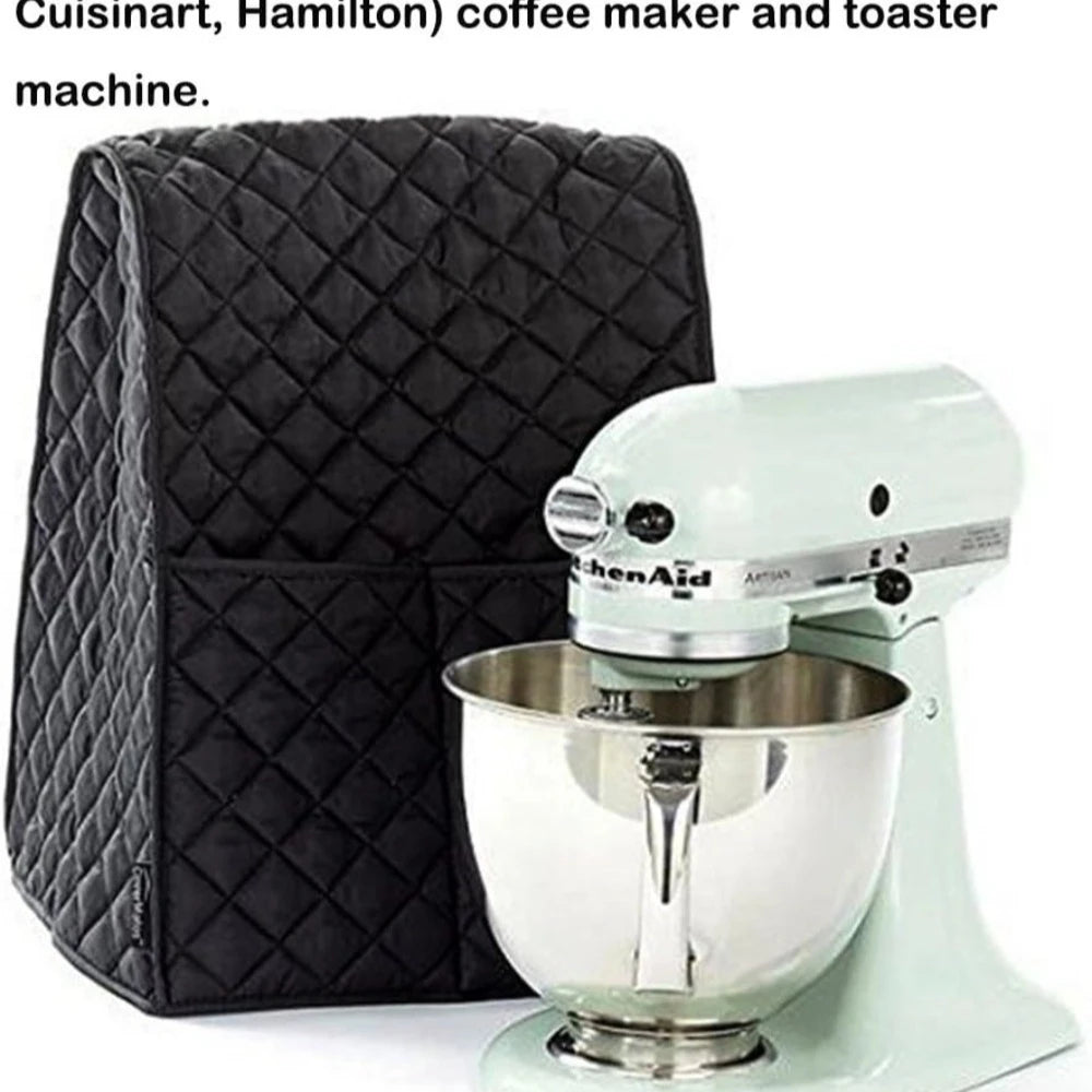 Polyester Blender Dust Cover, Waterproof Oil-Proof, Universal Protector for Breakfast Maker & Kitchen Small Appliances