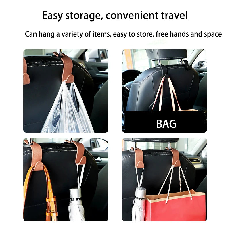 Car hidden Seat Back Multi-function Car Hook Headrest Seat Back Car Small Hook For Bag Water Cups Car Seat Hook