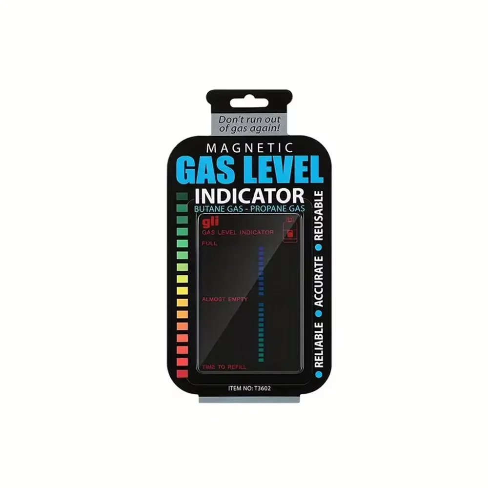 Portable Gas Indicator Level Practical Propane Butane LPG Fuel Gas Tank Level Indicator for Home Kitchen Outdoor Use