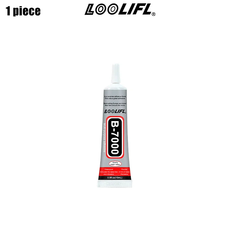 B7000 Industrial Adhesive, Contact Type, Used for Mobile Phone Repair, DIY Crafts, Touchscreen Glass Strong Adhesive, 15ml-110ml