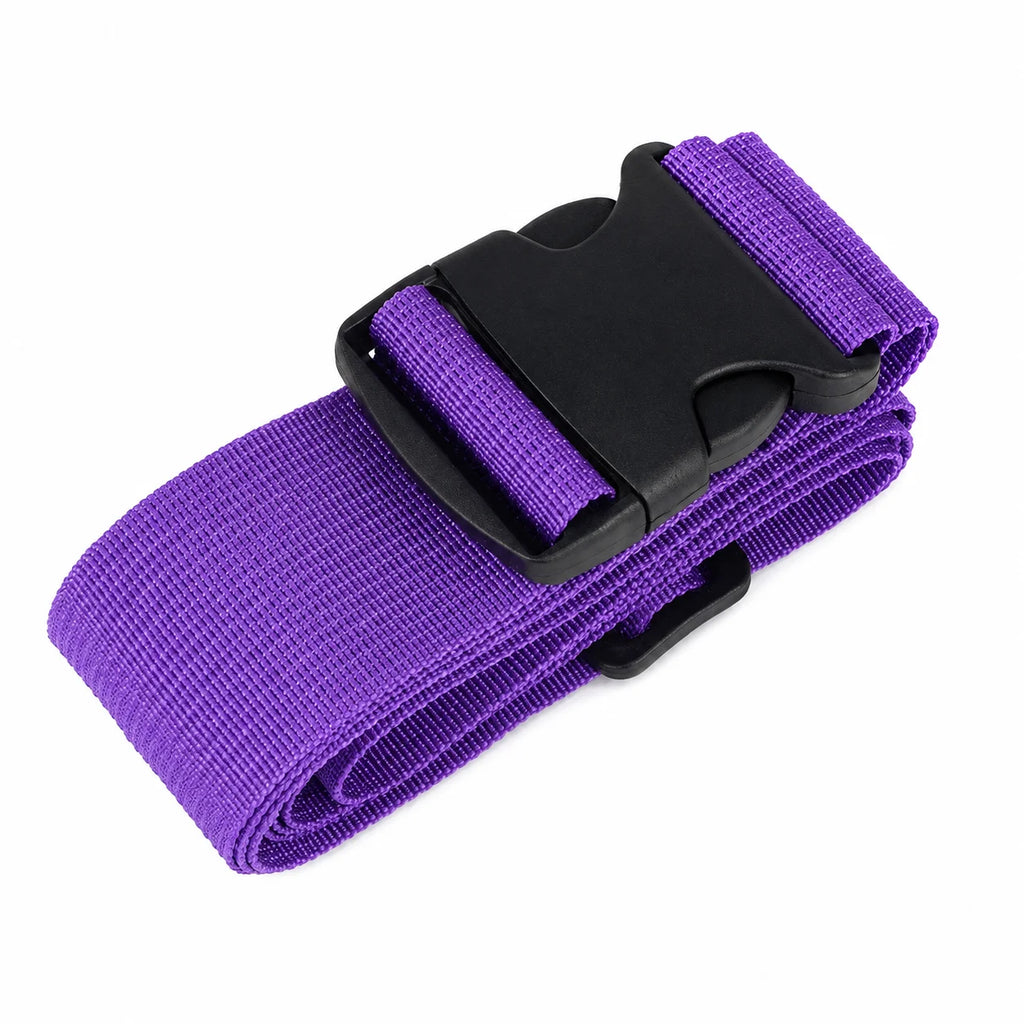 1 pcs nylon Luggage Strap Adjustable Travel Suitcase Buckles Strap Baggage Belt Travel Accessorises Suitcase Packing Seat Belt
