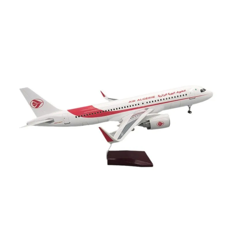 47cm Model Airplanes A320NEO Series 1/80 Scale Aircraft Resin Toy Planes Aviation Miniature Souvenir Plane Toy Christmas Gifts
